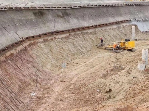 兴仁基坑边坡加固